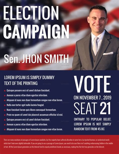 campaign flyer examples|More.